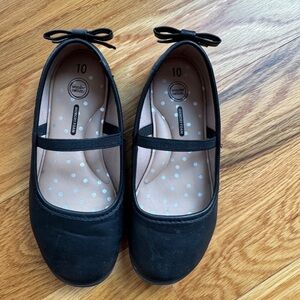 Wonder Nation Black Dress Shoes for Kids; ballet flats Maryjane’s